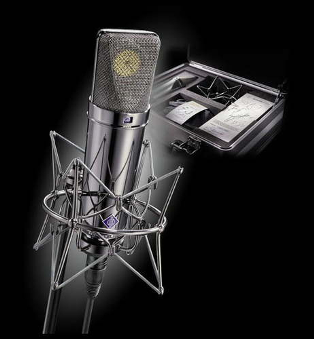 Студийный микрофон Neumann U87 Rhodium Edition Set