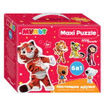 Макси-пазл 6в1 "Мульт" (Степ пазл)