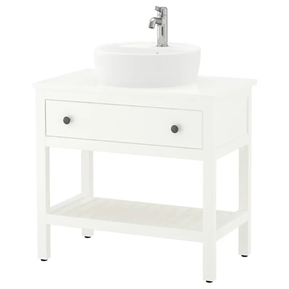 Тумба для ванной - HEMNES / TÖRNVIKEN /TОRNVIKEN IKEA/ ХЕМНЕС/ТОРНВИКЕН ИКЕА, 82х48х90 см, белый