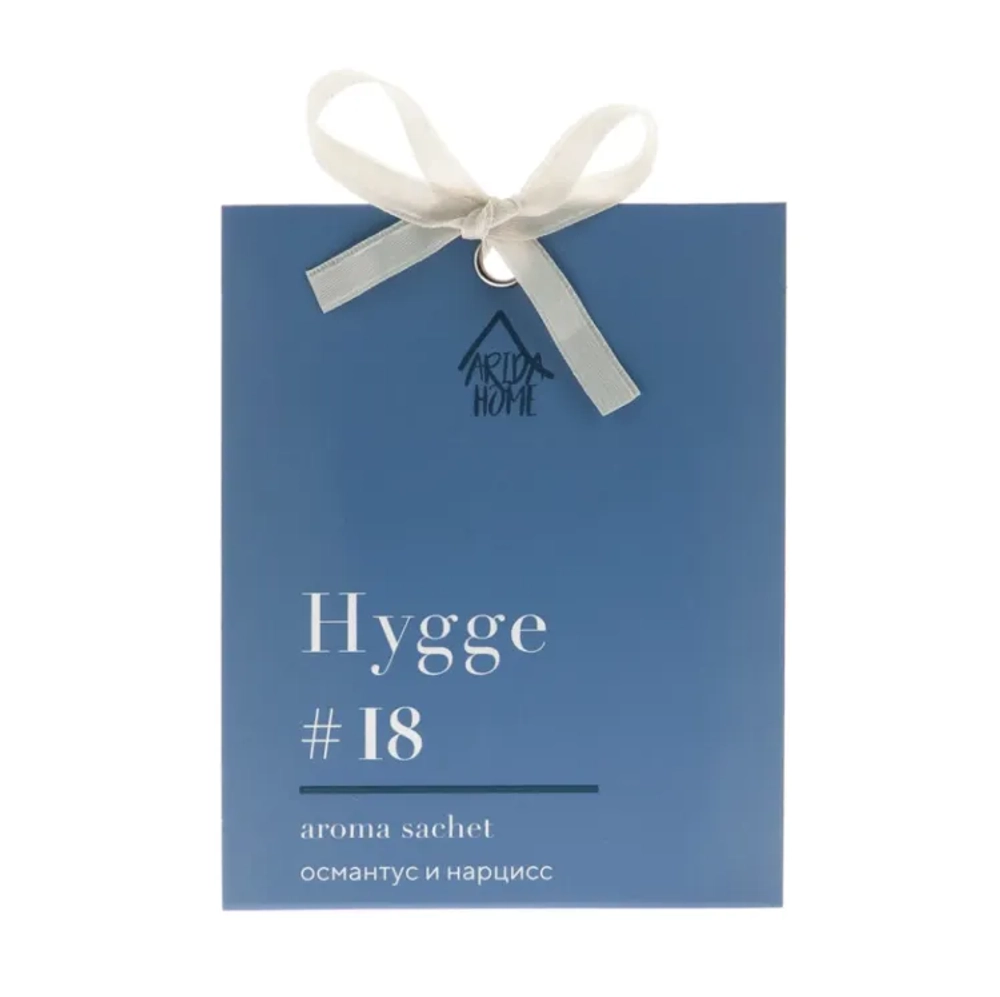 "Hygge #18" Аромасаше "Османтус и нарцисс" 8х10х1,5см
