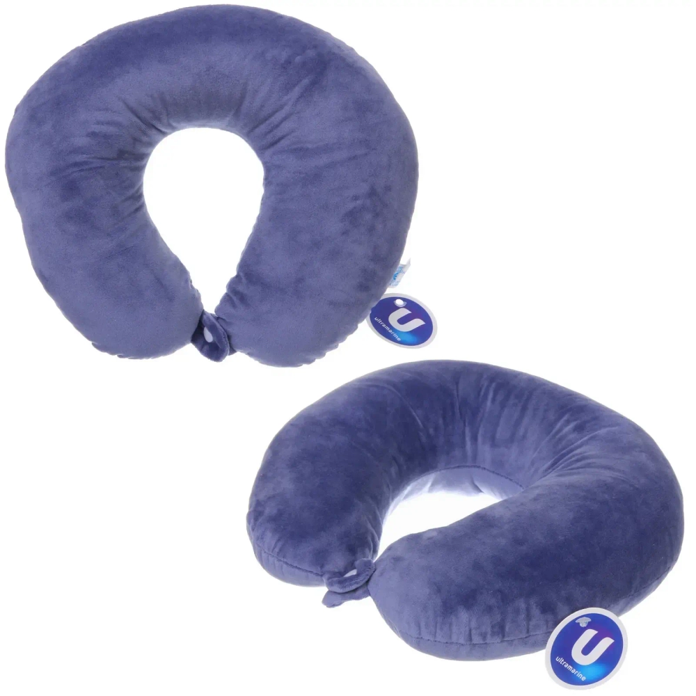 Подушки дорожная «TRIP - Classic», цвет синий