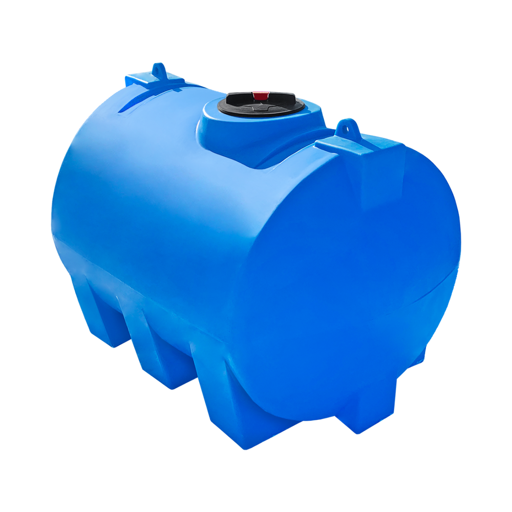 Ёмкость горизонтальная 2000л Политим 2000 л. горизонтальный (1880x1225x1270см;синий) - арт.560715