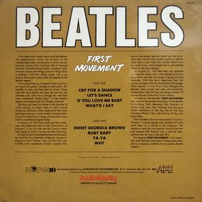 The Beatles / First Movement (LP)