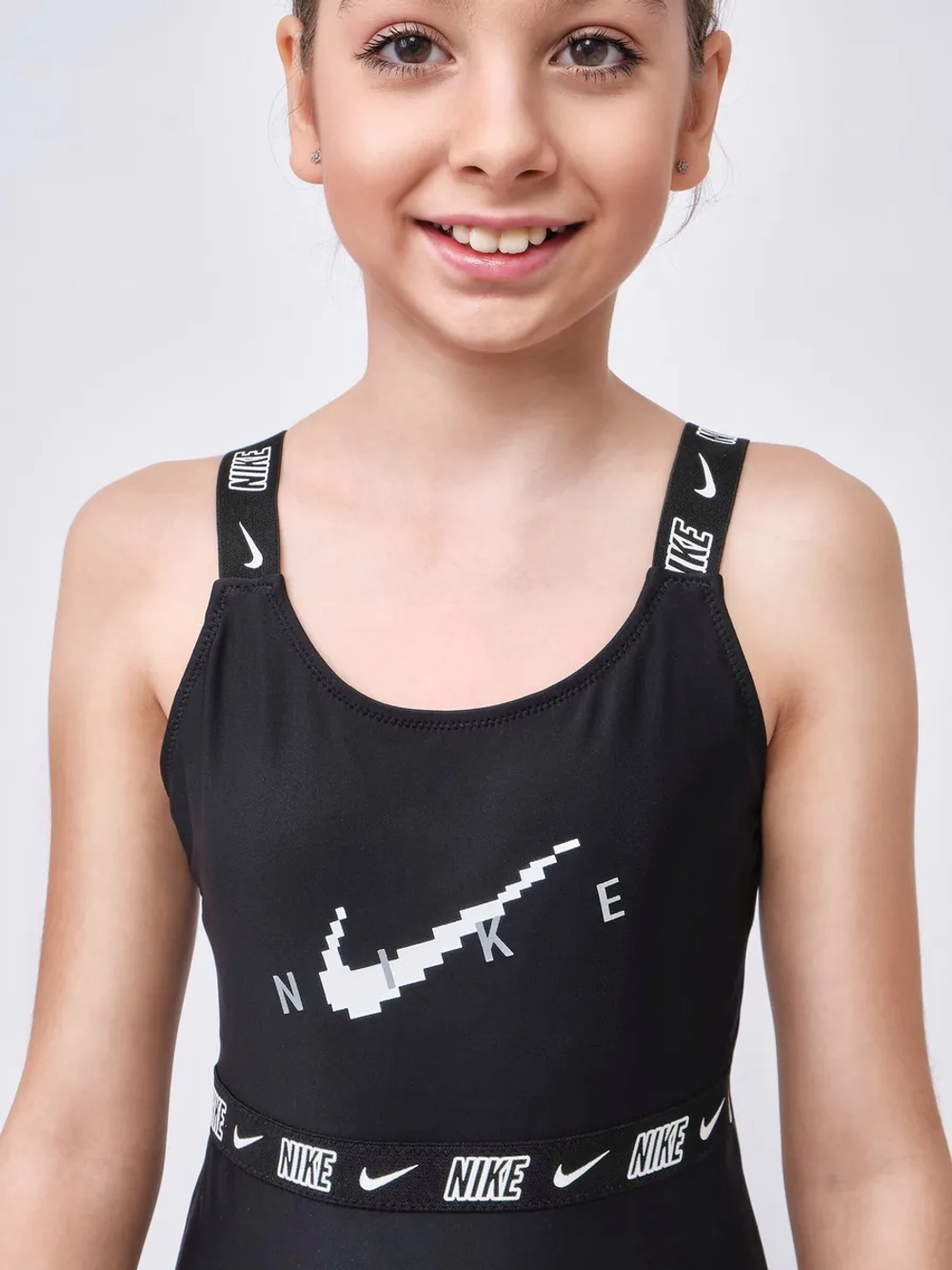 купальник слитный спортивный для бассейна утягивающий