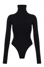 Боди-водолазка из бифлекса matte