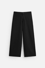 Брюки wide leg из рельефной ткани
