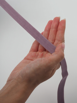 Резинка бретелечная морской туман глянцевая ширина 15 мм