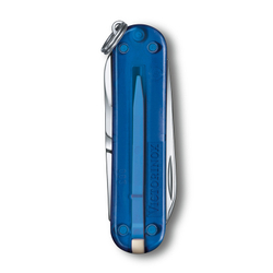 Нож-брелок Victorinox Classic SD Colors, 58 мм, 7 функций, "Deep Ocean"