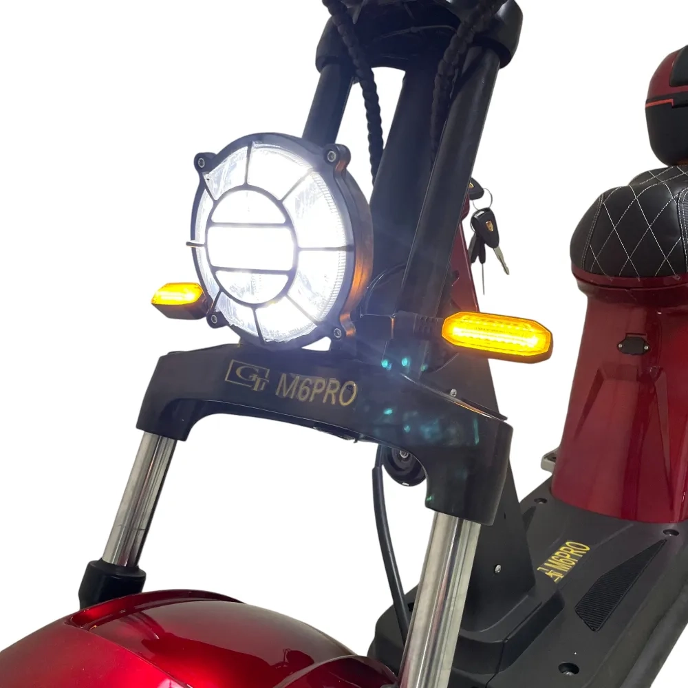 Электроскутер GT M6 Pro красный