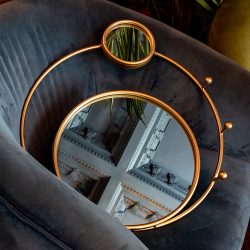 Зеркало настенное Объект мечты Сальма Голд