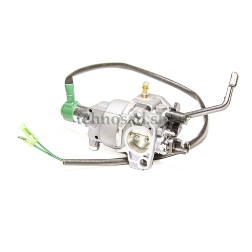 Карбюратор для генератора 5 кВт с рычагом (Profi)