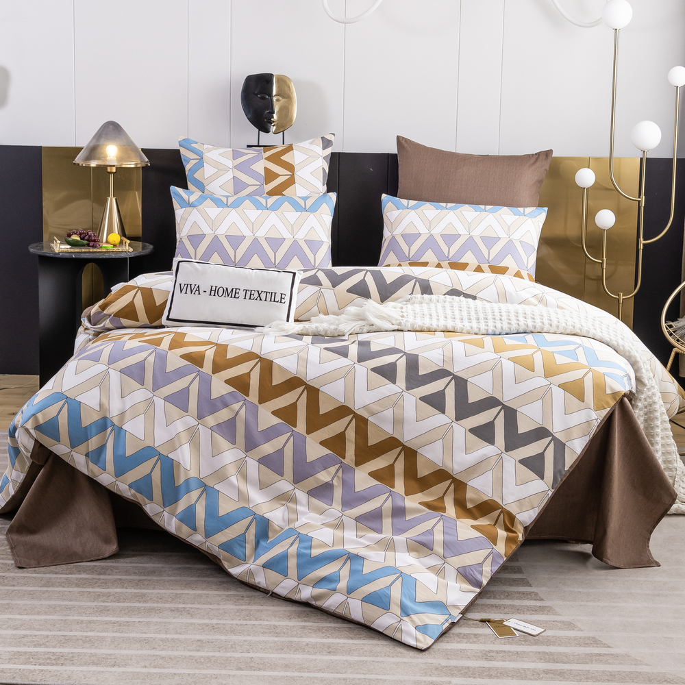 Комплект постельного белья Люкс Сатин 100% хлопок A302