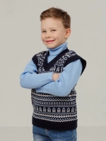 Жилетка вязаная