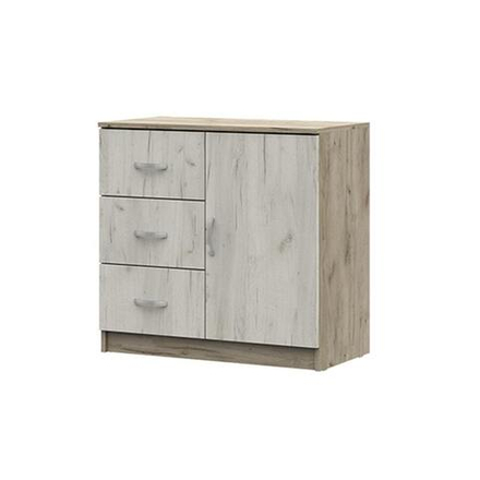 Басса (СтендМебель) КМ 553-М Комод 3 ящика 1 створка