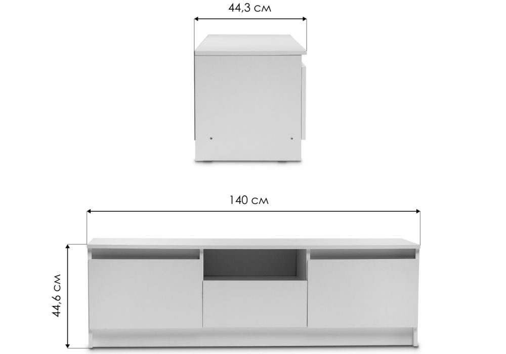 ТВ-тумба Эванте венге