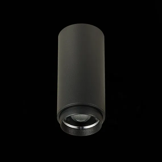 ST600.442.10 Светильник потолочный Zoom Черный LED 1*10W 4000K 1 000Lm Ra>80 15-60° IP20 D59xH130 17 Накладные светильники