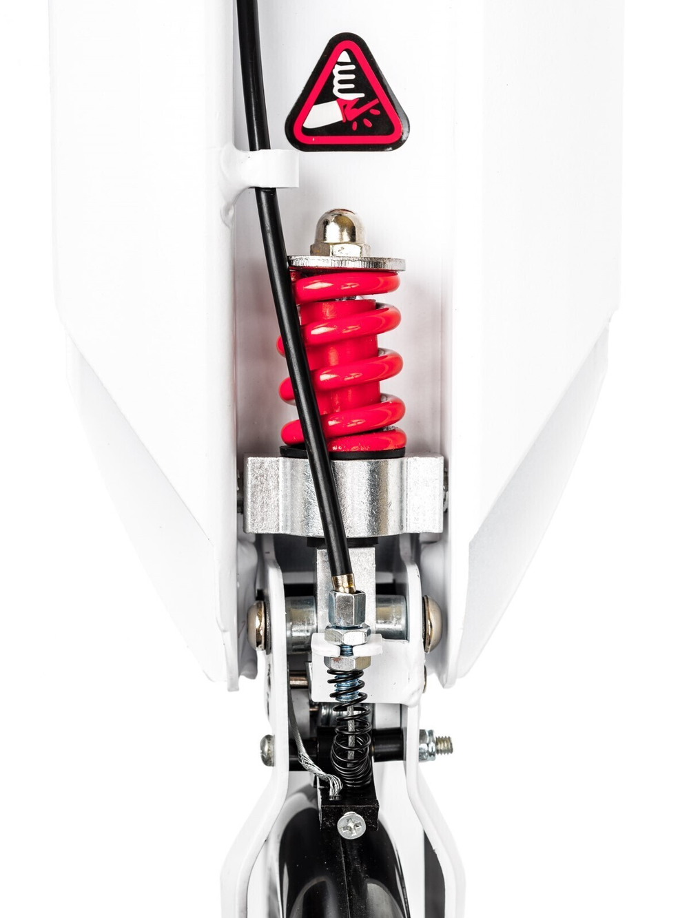 Городской самокат Urban Scooter тм Original Brake 2020 с ручным тормозом, белый
