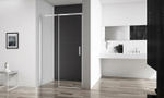 Душевая дверь BelBagno Acqua 130 ACQUA-BF-1-130-C-Cr профиль Хром стекло прозрачное