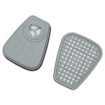 MK 089-6057 Фильтр для маски, класс A1B1E1 противогазовый угольный, 2 шт