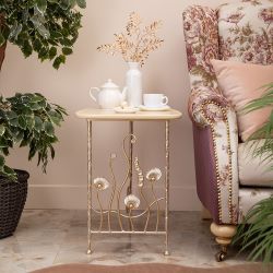 Столик декоративный Блюм - 2 Айвори