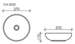 Рукомойник Ceramica Nova Element 37 см CN6020