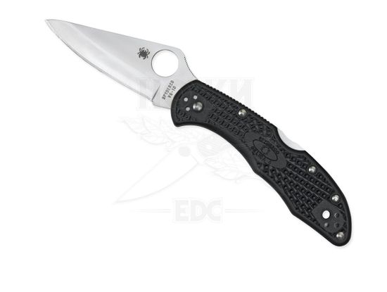 Складной нож Spyderco Delica C11PBK c клинком из стали VG-10, рукоять FRN