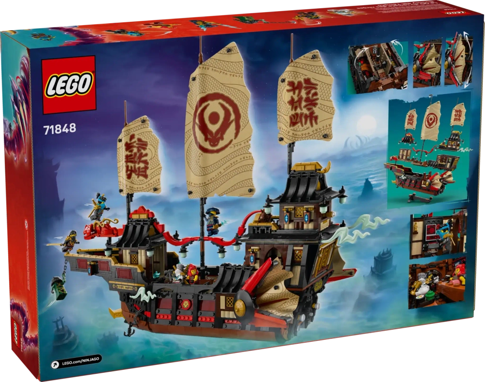 Конструктор LEGO Ninjago 71848 Корабль Temple Bounty