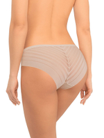 Трусики-слипы с полосками на задней части (Размер: M) (Цвет: черный)