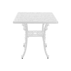 Стол Aluminium Square White