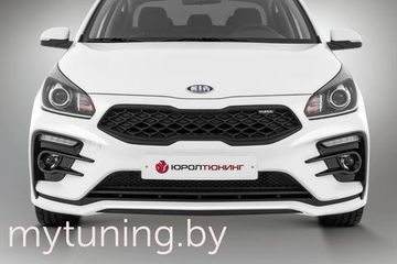 Бампер передний KUDOS ROMB для Kia Rio 4(IV)