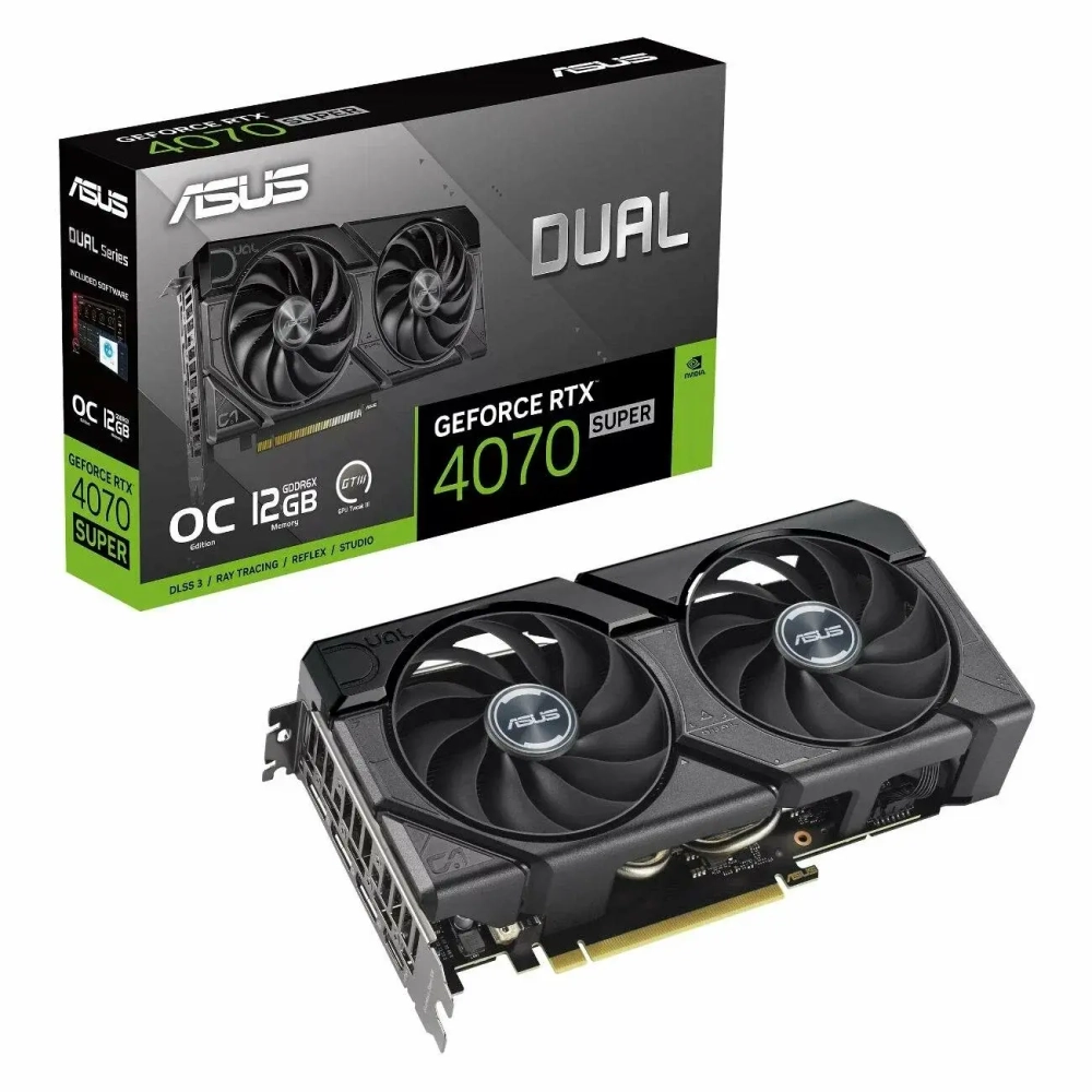 Видеокарта ASUS GeForce RTX4070 Ti SUPER OC Edition 16Gb GDDR6X PRIME-RTX4070TIS-O16G