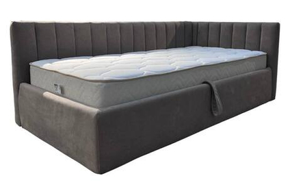 Кровать ПОЛОСКИ Г-ОБРАЗНАЯ с ПМ и ящиком