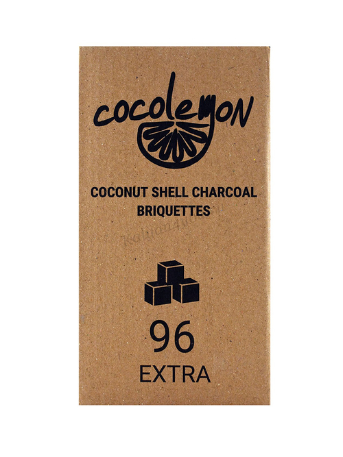 Уголь кокосовый «Cocolemon», 22 мм (96 шт., 1 кг.)
