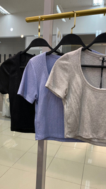 Топ Lumina с блестящими нитями