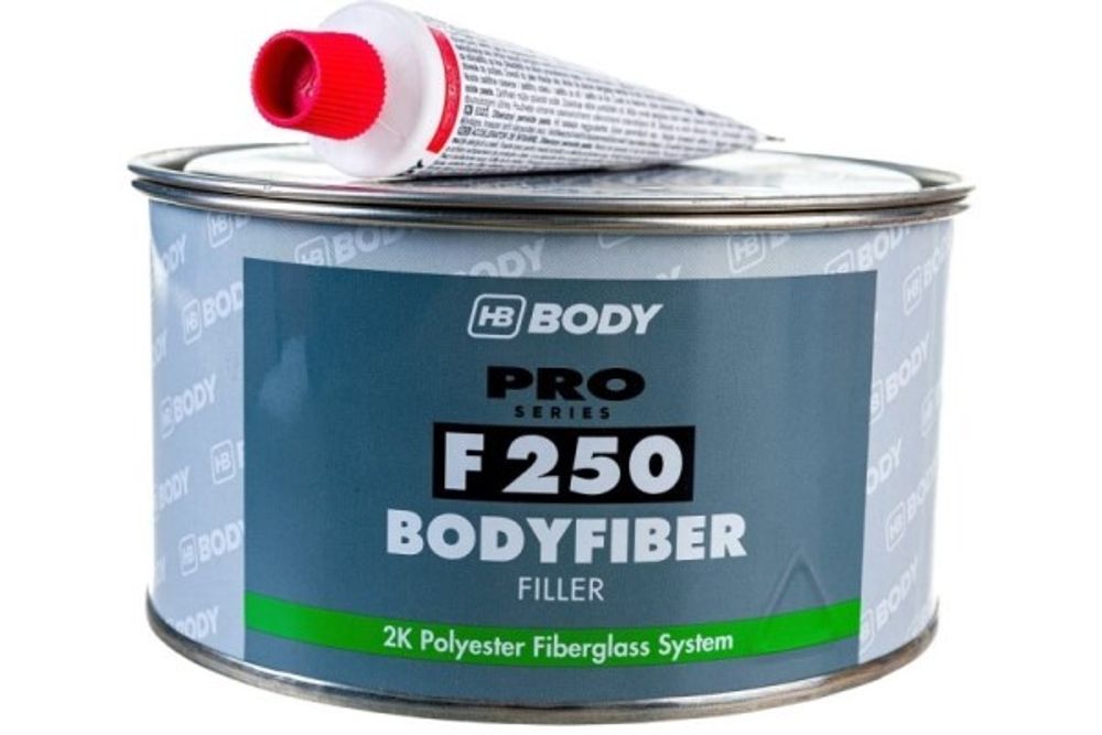 Шпатлевка Body Fiber 250 0,75 кг со стекловолокном (BODY)