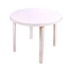 Стол круглый (900х750) (белый)