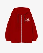 Худи БИЧ Красный