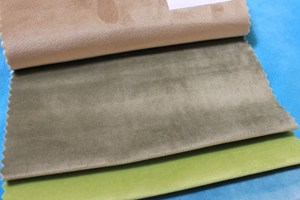 Микровелюр Романтика Зеленый чай 42