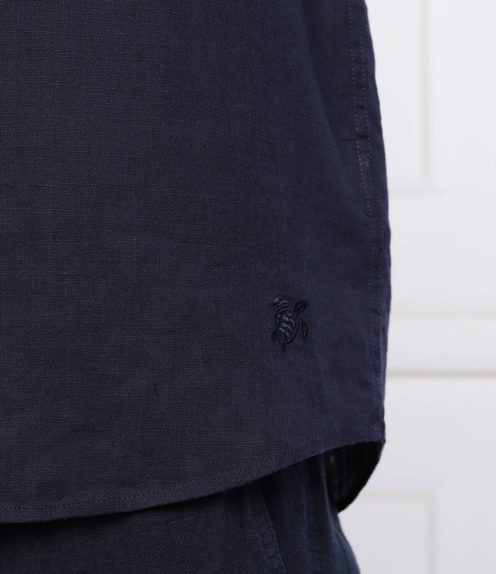 льняная рубашка Vilebrequin - темно-синий(CRSP601P)