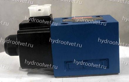 4WE10D31/CW220-50N9K4 - Гидрораспределитель золотниковый Ду 10 с электроуправлением W230, схема D (574А), возврат - пружинный