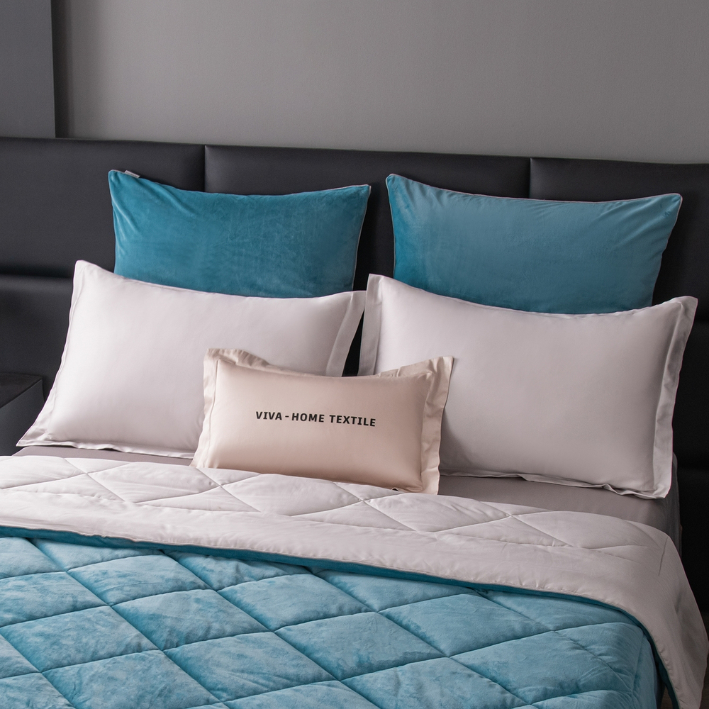 Комплект постельного белья Сатин Velvet Premium/Вельвет Премиум с Одеялом VP008