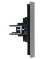 FORTE&PIANO Розетка HDMI FP540 сталь IEK