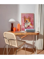 постер 30х40 см интерьерный на стену без рамок Корги