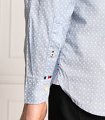 рубашка natural soft foulard Tommy Hilfiger - голубой(MW0MW29154)