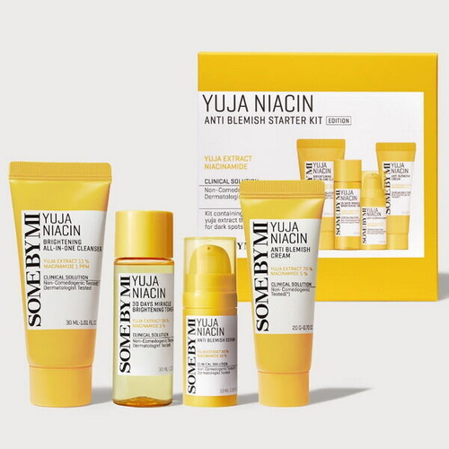 Набор миниатюр для осветления кожи Some By Mi Yuja Niacin Anti Blemish Starter Kit Edition