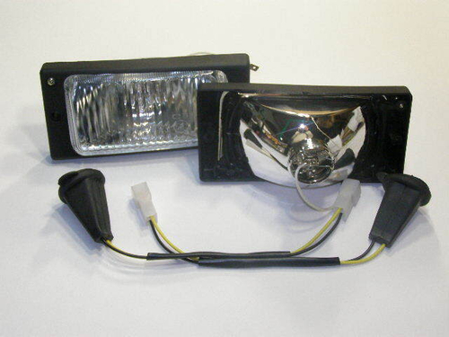 Фара п/туман. /2110/ белые, рифленое стекло (Тольятти)