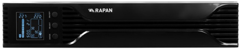 Источник бесперебойного питания RAPAN-UPS 2000-RACK-IN-4X9