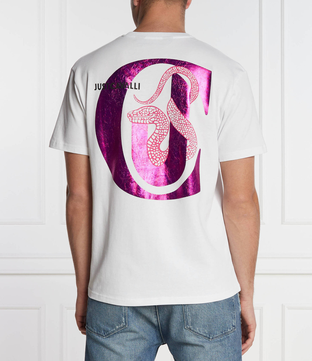 Футболка Just Cavalli - белый(76OAHG02CJ318)
