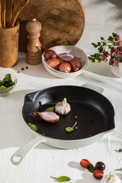 Сковорода LAVA 28см 2.3л кремовая