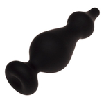 Черная анальная втулка Amuse L - 13,8 см. (Цвет: черный)